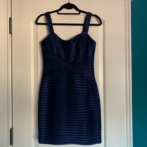 BCBGMaxAzria Navy Bodycon Dress